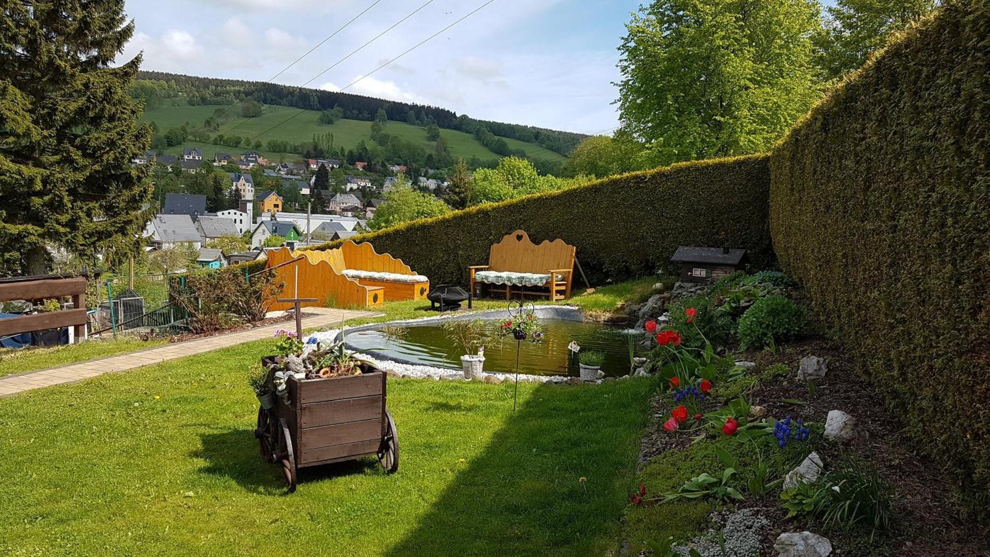 Appartamento Waldhufenidyll Koenigswalde Im Erzgebirge Konigswalde Esterno foto